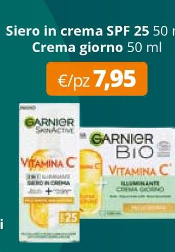 Garnier Siero in crema SPF 25