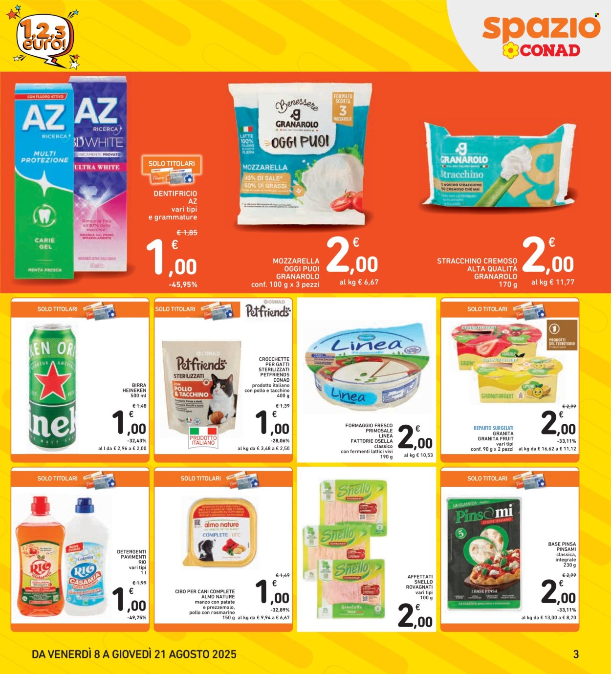 Volantino Spazio Conad - 8/8/2025 - 21/8/2025. Pagina 3