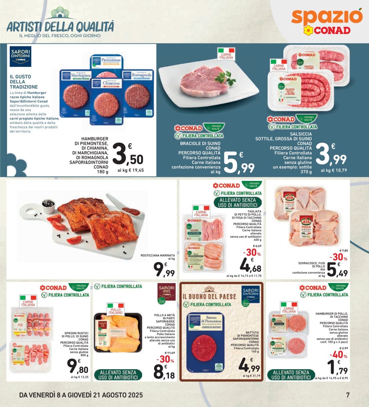 Volantino Spazio Conad - 8/8/2025 - 21/8/2025. Pagina 7