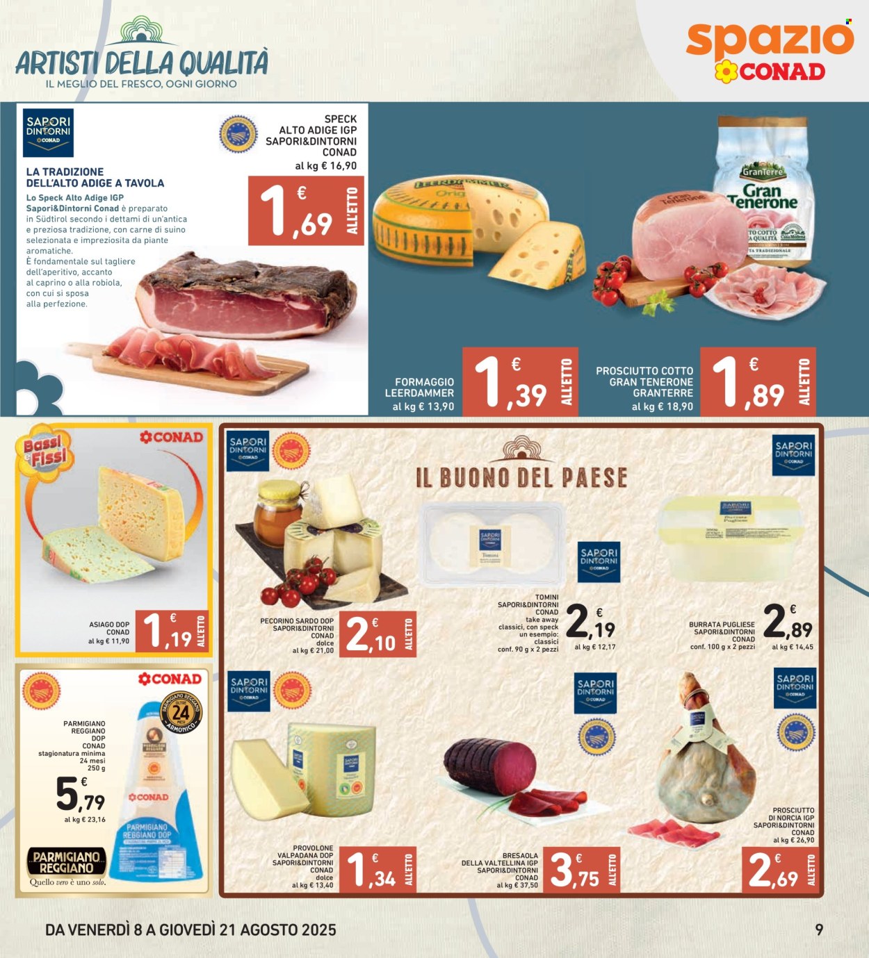 Volantino Spazio Conad - 8/8/2025 - 21/8/2025. Pagina 9