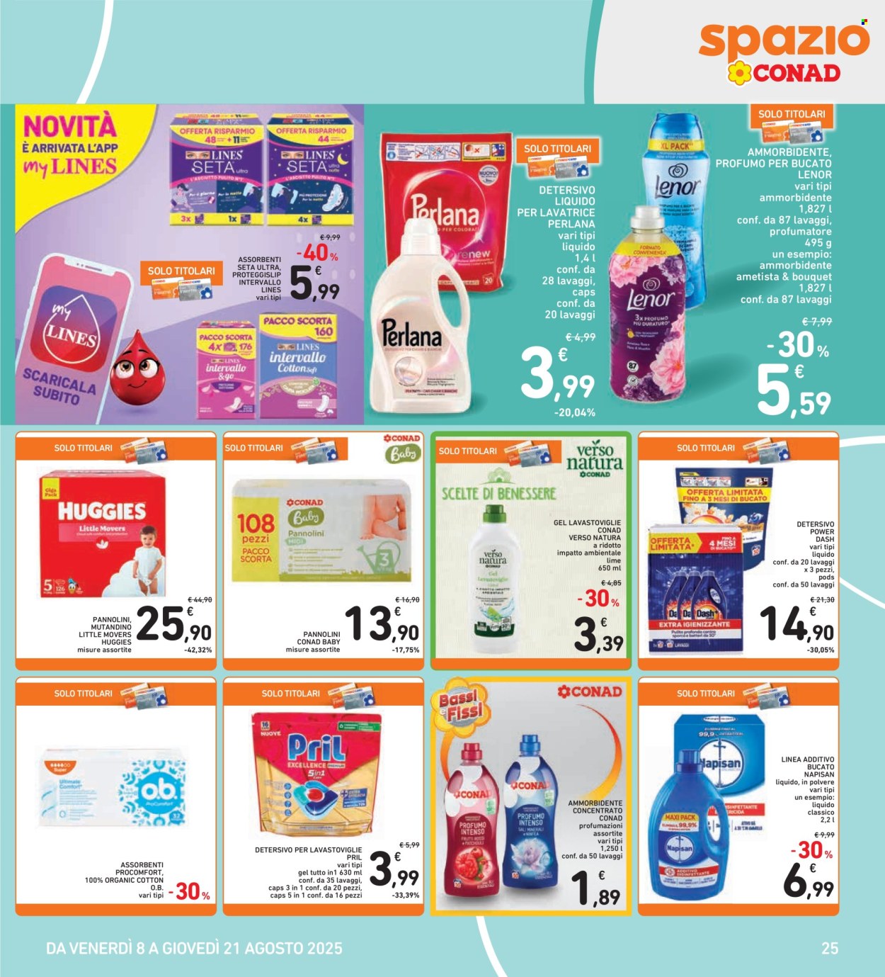 Volantino Spazio Conad - 8/8/2025 - 21/8/2025. Pagina 25