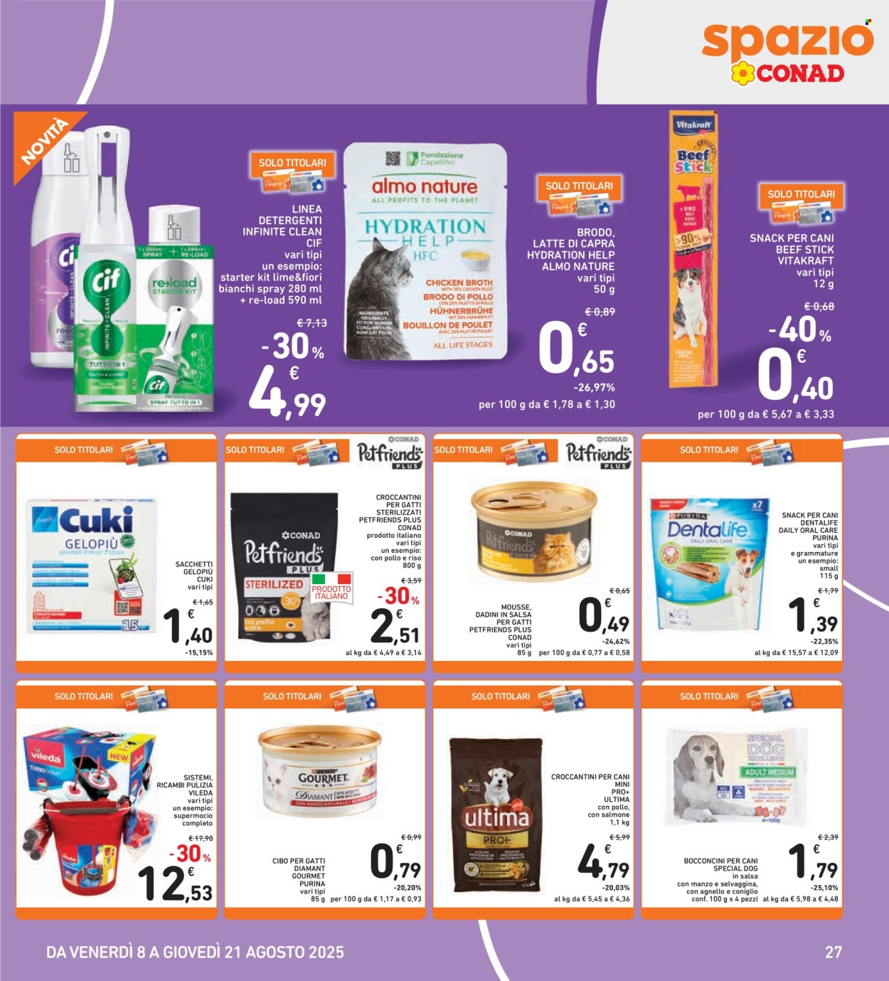 Volantino Spazio Conad - 8/8/2025 - 21/8/2025. Pagina 27