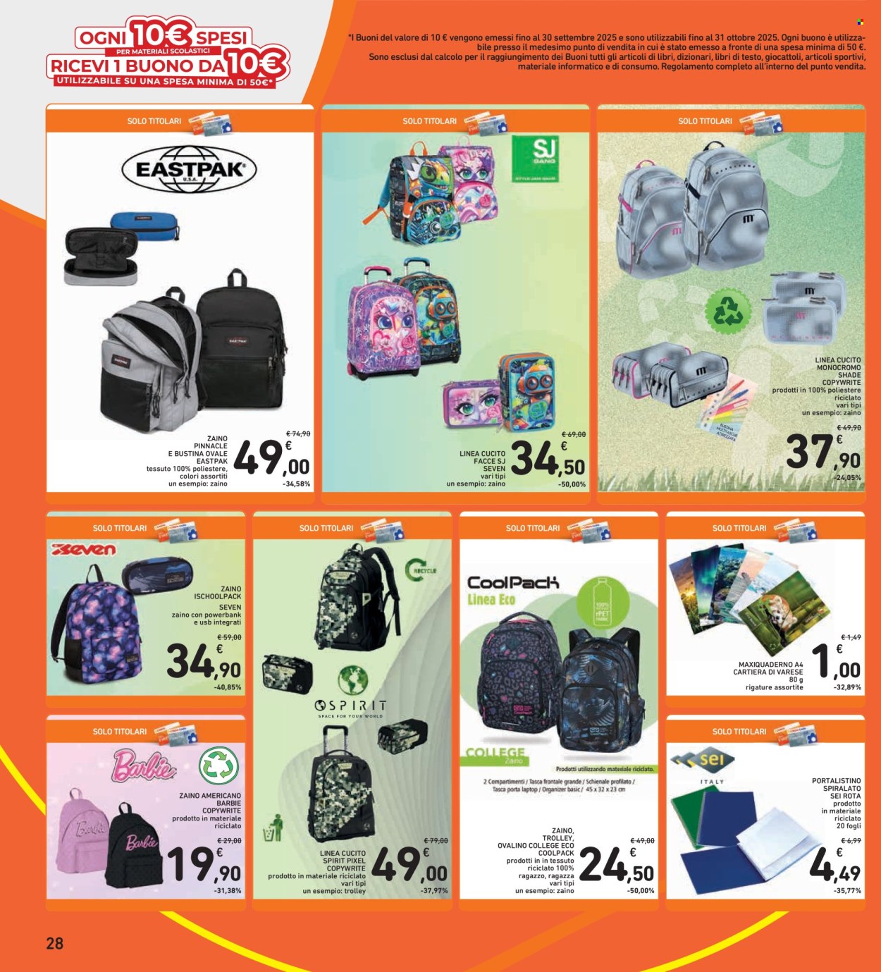 Volantino Spazio Conad - 8/8/2025 - 21/8/2025. Pagina 28