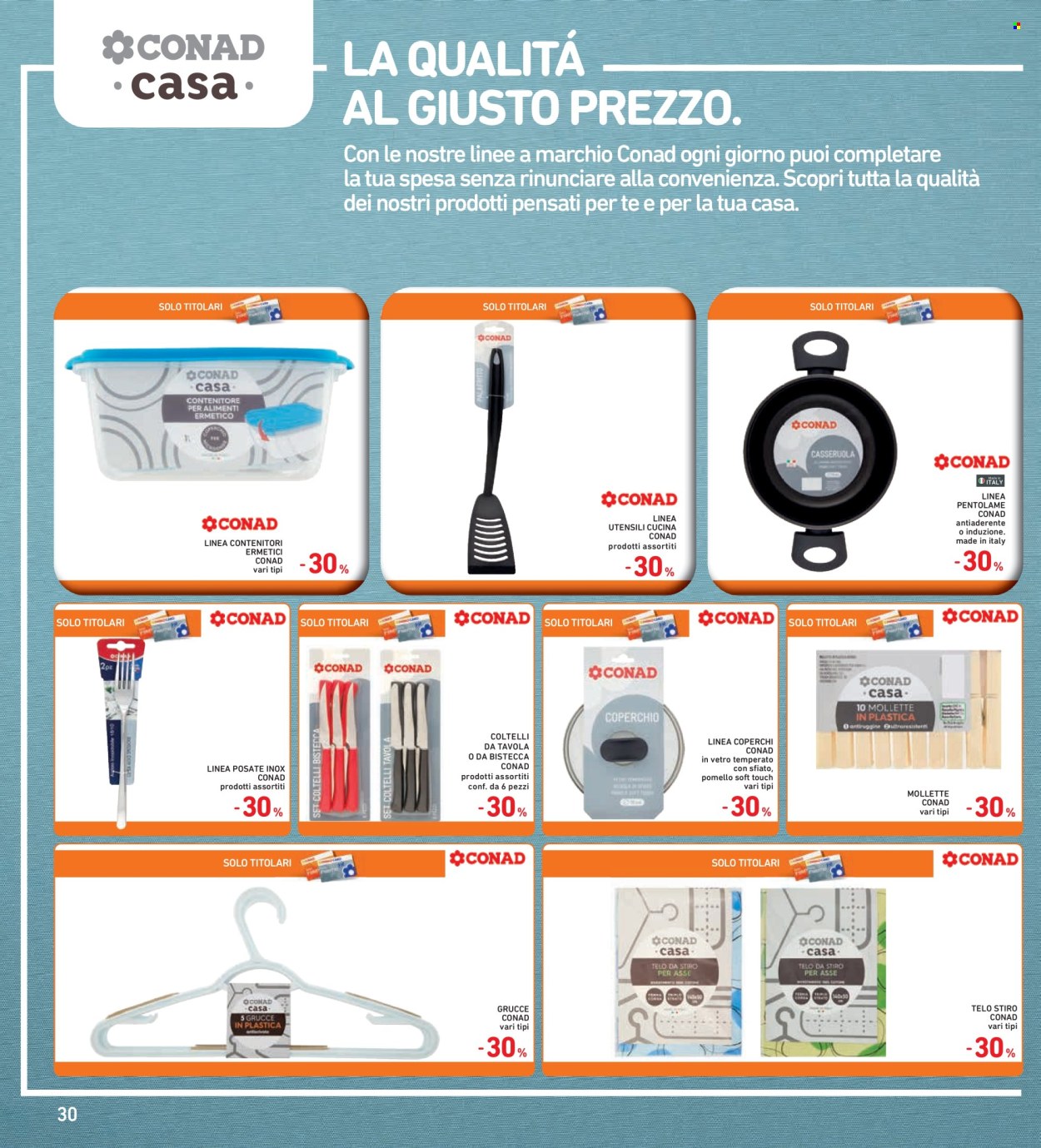 Volantino Spazio Conad - 8/8/2025 - 21/8/2025. Pagina 30