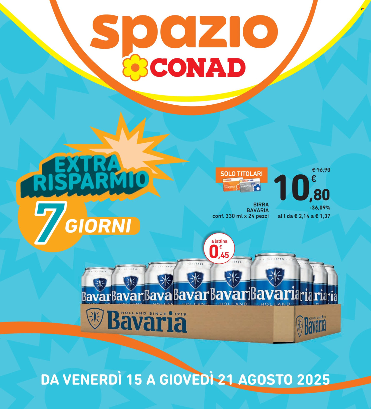 Volantino Spazio Conad - 8/8/2025 - 21/8/2025. Pagina 35