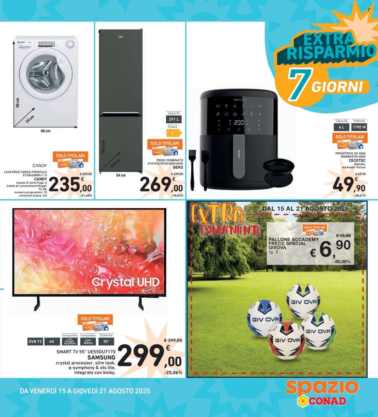 Volantino Spazio Conad - 8/8/2025 - 21/8/2025. Pagina 37