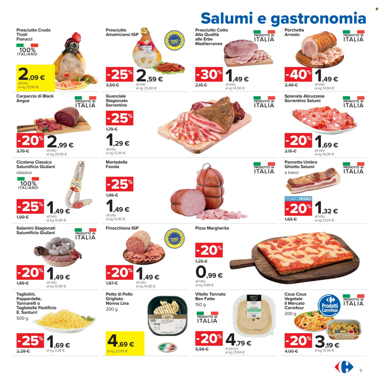 Volantino Carrefour - 7/8/2025 - 20/8/2025. Pagina 9