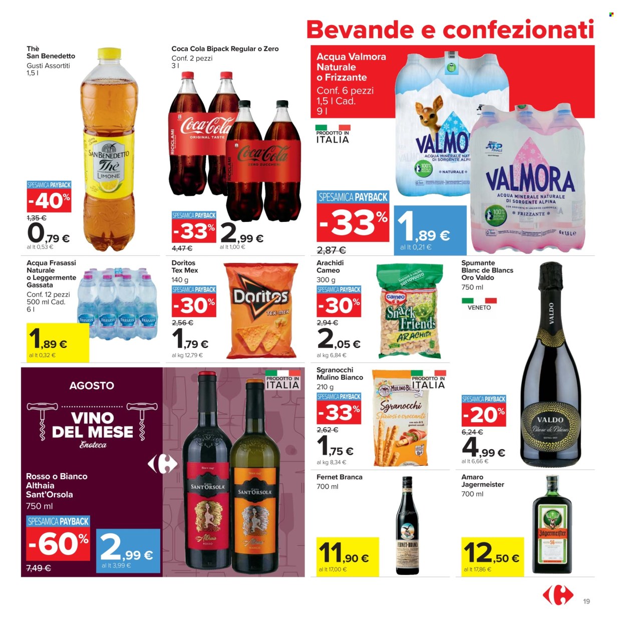 Volantino Carrefour - 7/8/2025 - 20/8/2025. Pagina 19