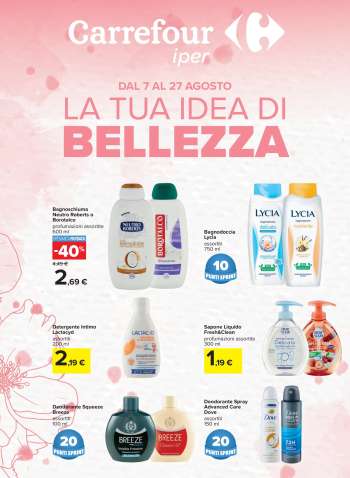 Volantino Carrefour - 7/8/2025 - 27/8/2025.