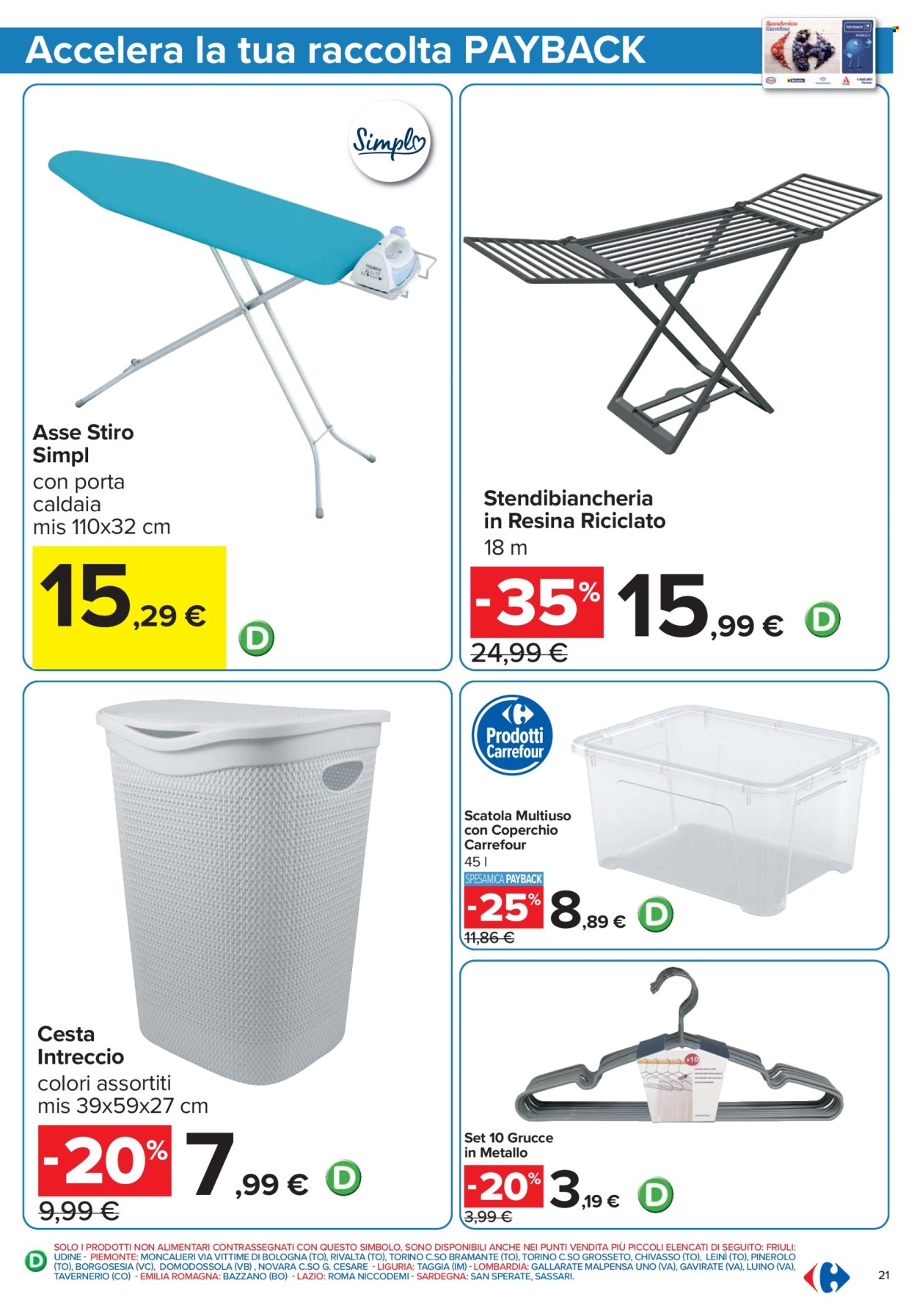 Volantino Carrefour - 7/8/2025 - 20/8/2025. Pagina 21
