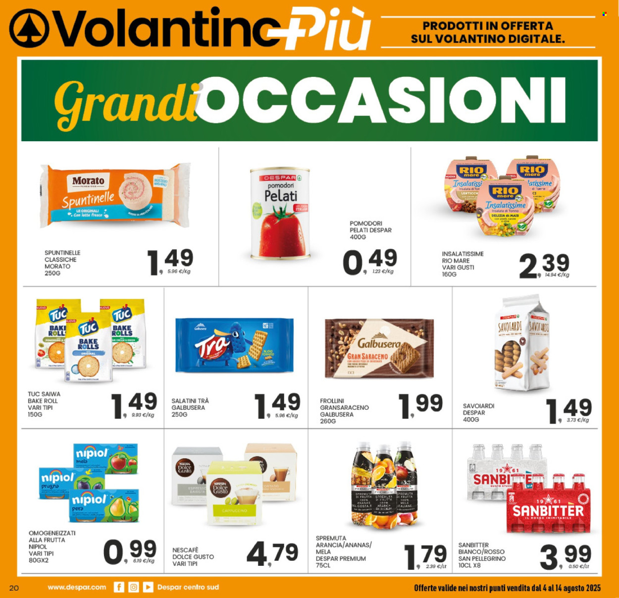 Volantino Despar - 4/8/2025 - 14/8/2025. Pagina 19