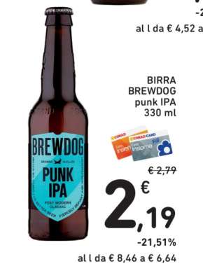 BIRRA BREWDOG punk IPA 330 ml