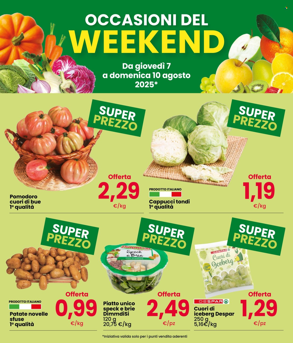 Volantino Interspar - 7/8/2025 - 10/8/2025. Pagina 3