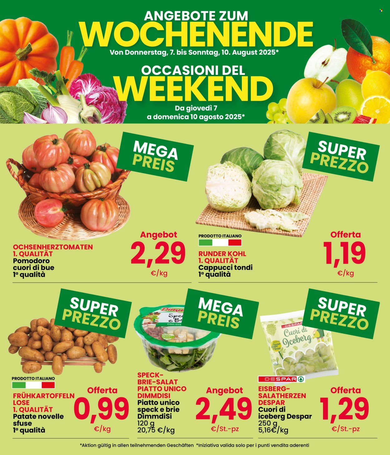 Volantino Interspar - 7/8/2025 - 10/8/2025. Pagina 3