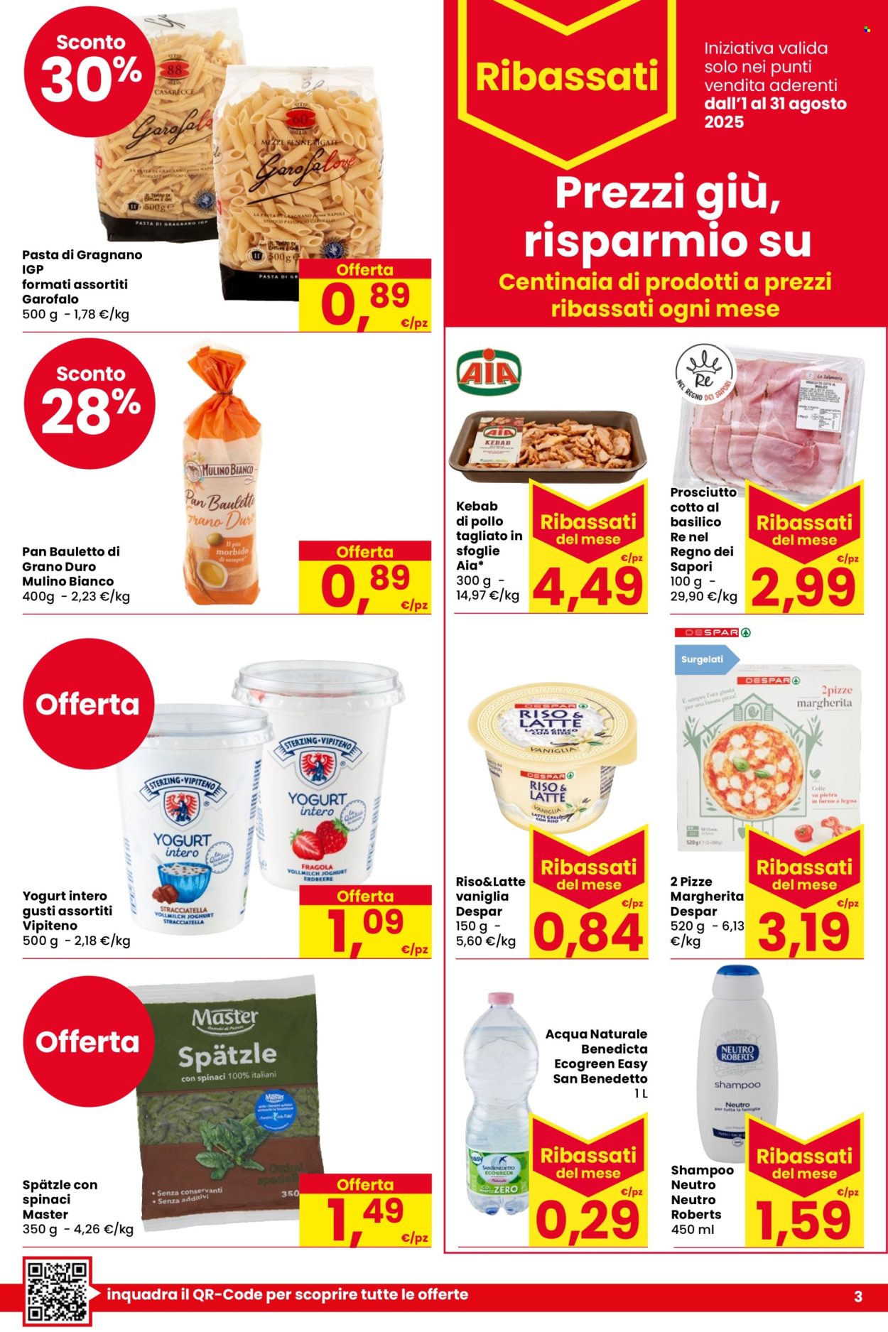 Volantino Despar - 7/8/2025 - 20/8/2025. Pagina 3