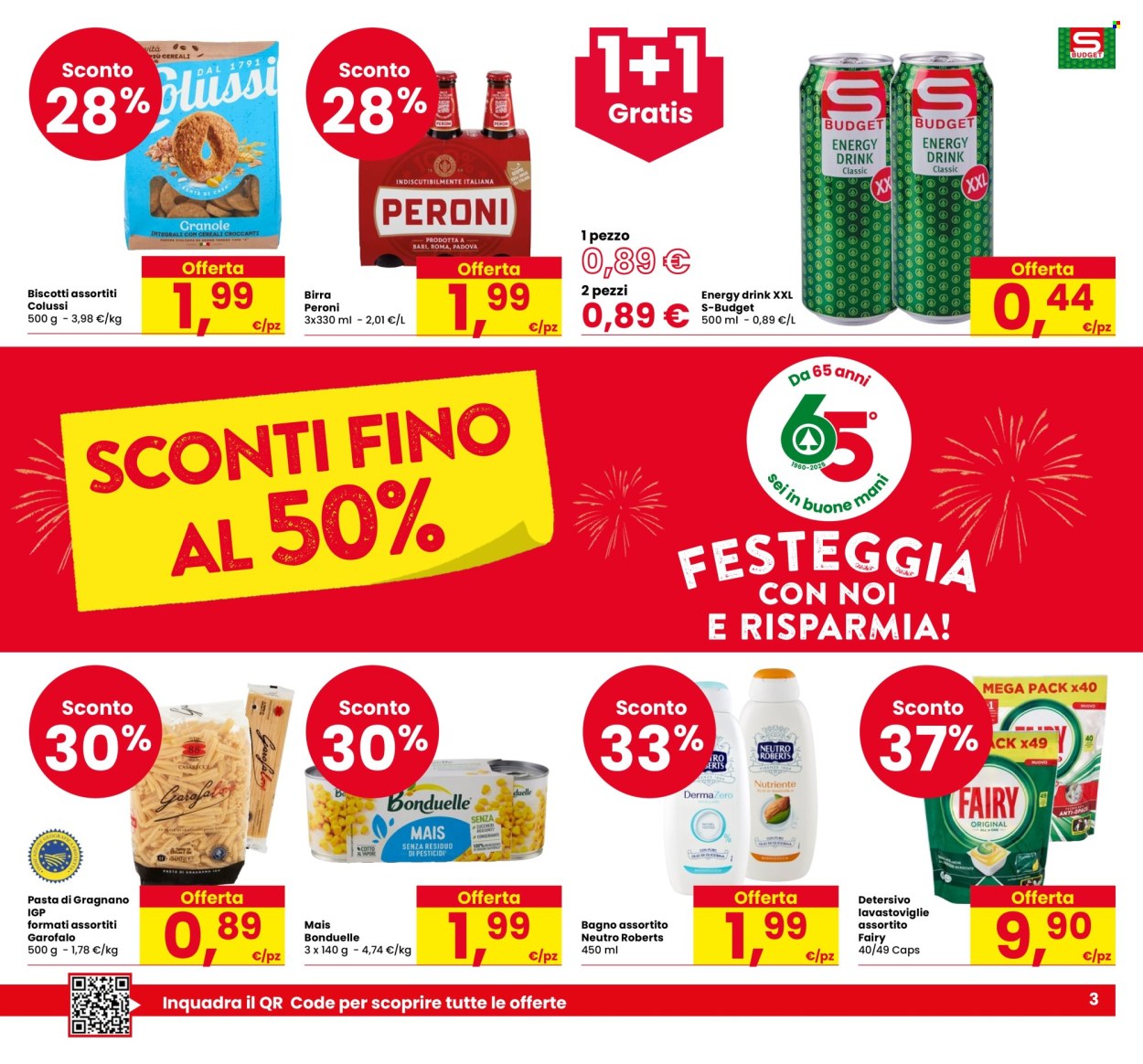 Volantino Eurospar - 7/8/2025 - 20/8/2025. Pagina 3