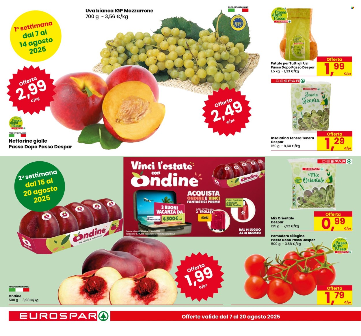 Volantino Eurospar - 7/8/2025 - 20/8/2025. Pagina 4