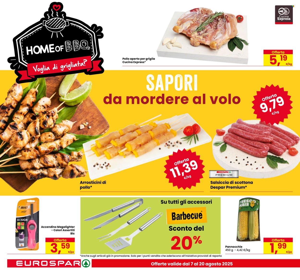 Volantino Eurospar - 7/8/2025 - 20/8/2025. Pagina 6