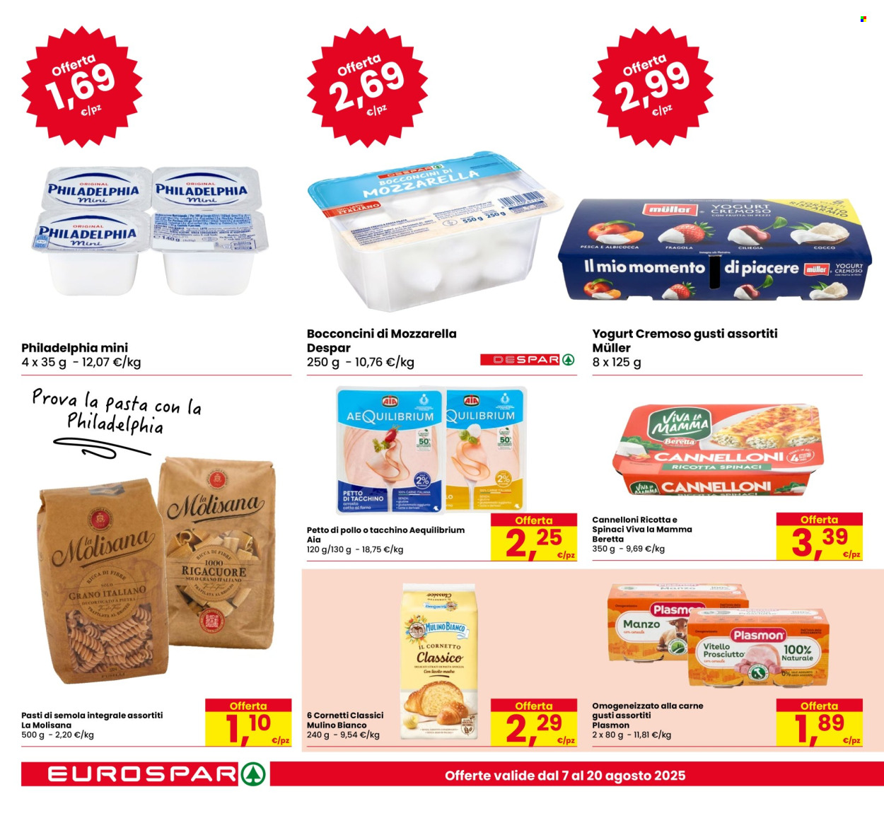 Volantino Eurospar - 7/8/2025 - 20/8/2025. Pagina 14