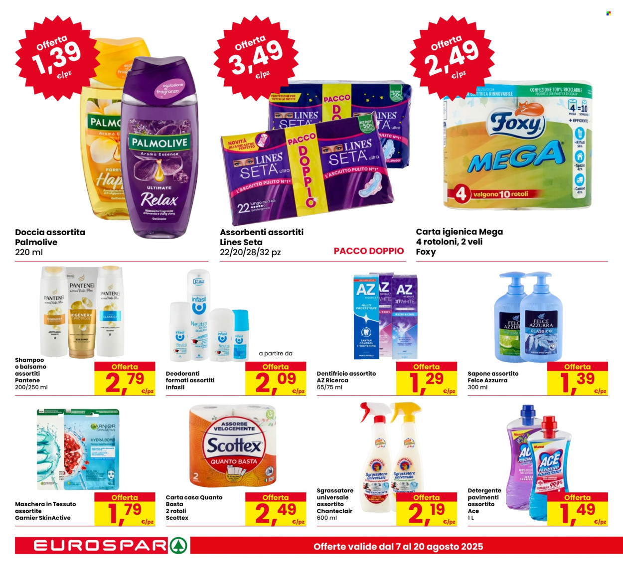 Volantino Eurospar - 7/8/2025 - 20/8/2025. Pagina 20