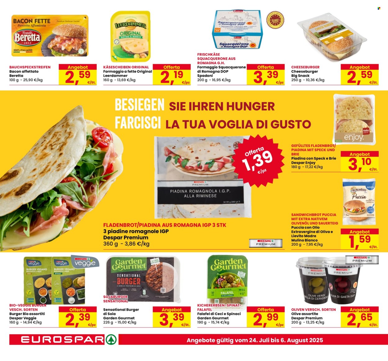 Volantino Eurospar - 7/8/2025 - 20/8/2025. Pagina 10
