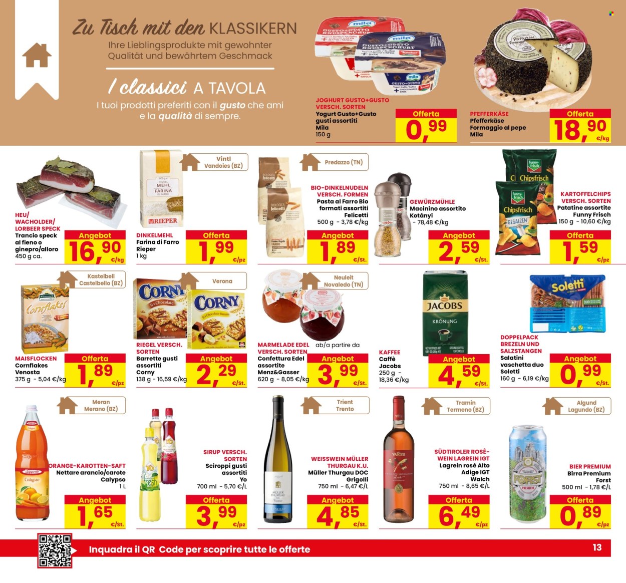 Volantino Eurospar - 7/8/2025 - 20/8/2025. Pagina 13