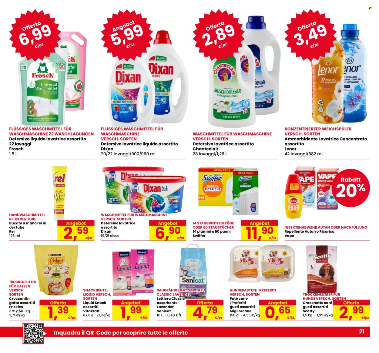 Volantino Eurospar - 7/8/2025 - 20/8/2025. Pagina 21