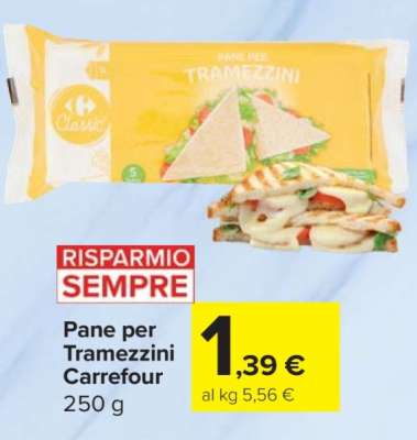 Pane per Tramezzini Carrefour