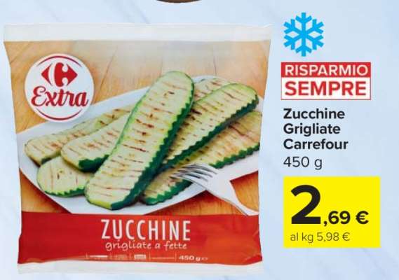 Zucchine Grigliate Carrefour
