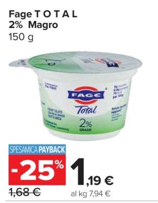 Fage TOTAL 2% Magro