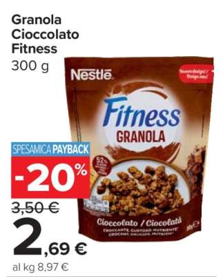 GRANOLA CIOCCOLATO FITNESS