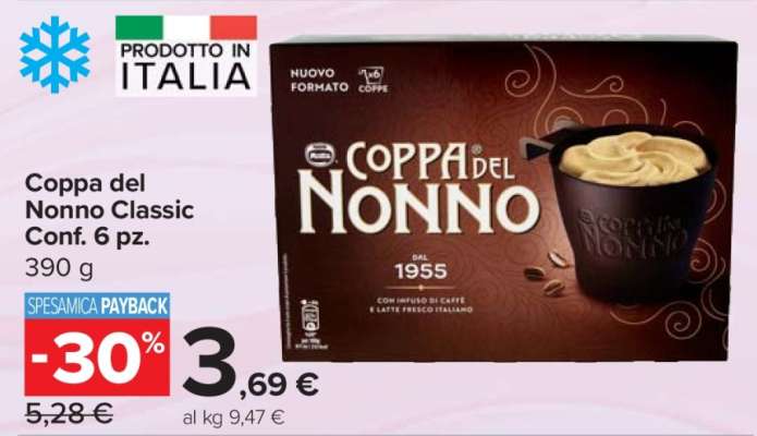 Coppa del Nonno Classic Conf. 6 pz.