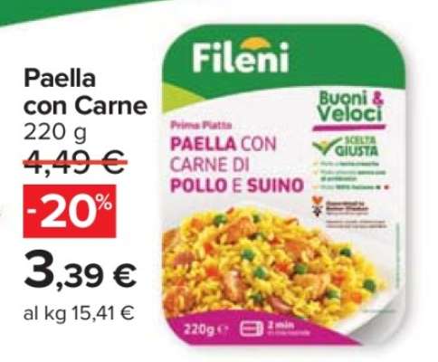 Paella con Carne