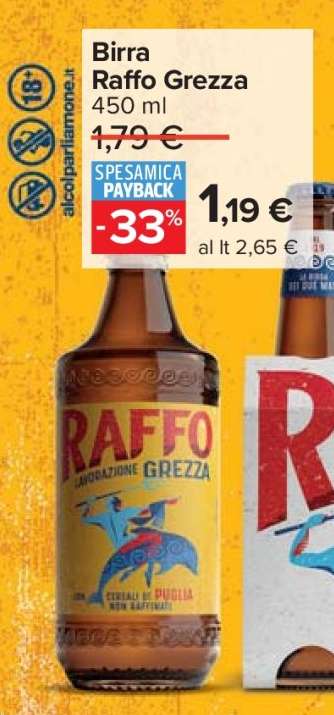 Birra Raffo grezza