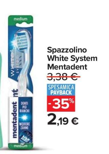 Spazzolino White System Mentadent