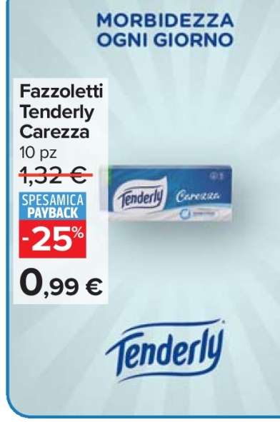 Fazzoletti Tenderly Carezza