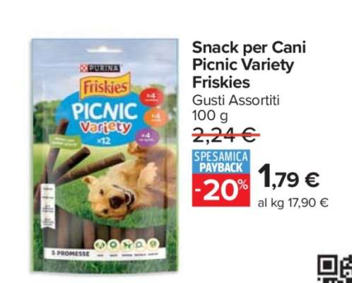 Snack per Cani Picnic Variety Friskies