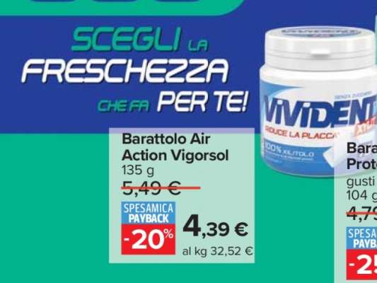 Barattolo Air Action Vigorsol