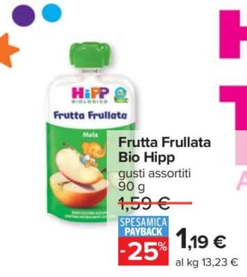 Frutta frullata Bio Hipp