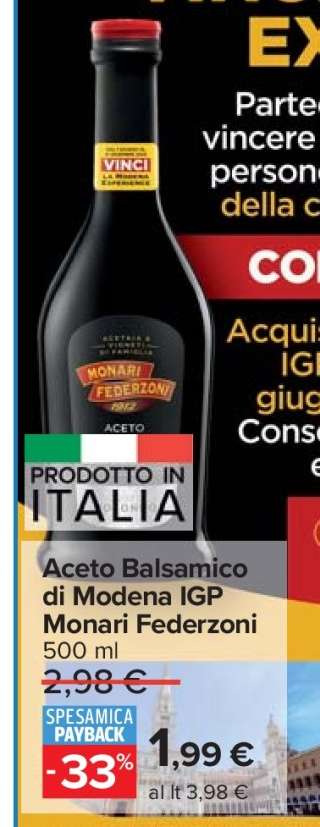 Aceto Balsamico di Modena IGP Monari Federzoni