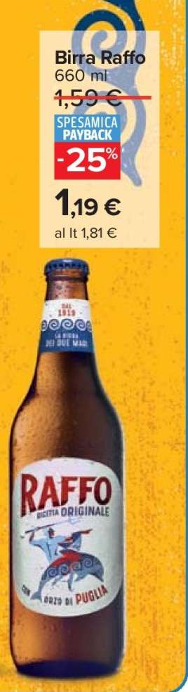 Birra Raffo 660 ml