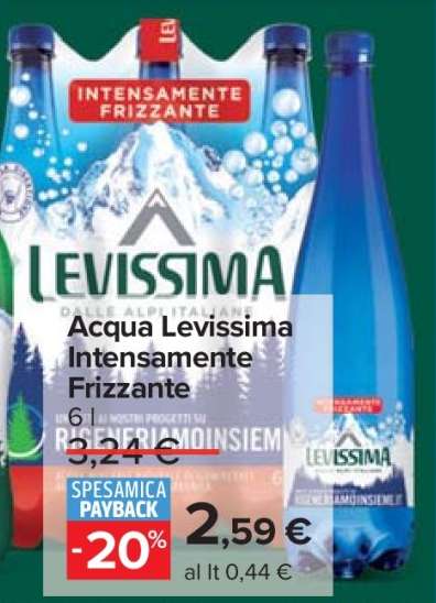 Acqua Levissima Intensamente Frizzante