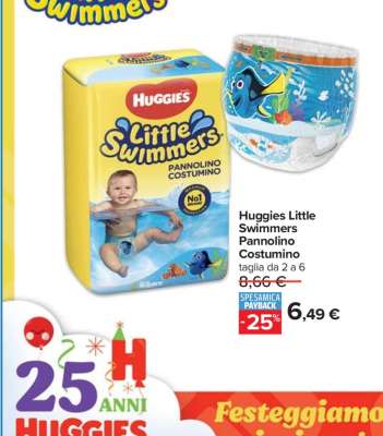 Huggies Little Swimmers Pannolino Costumino