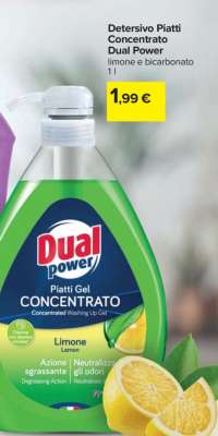 Detersivo Piatti Concentrato Dual Power