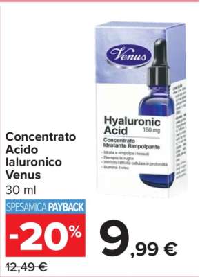 Concentrato Acido Ialuronico Venus