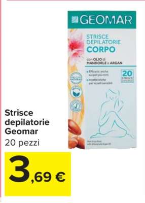 Strisce depilatorie Geomar