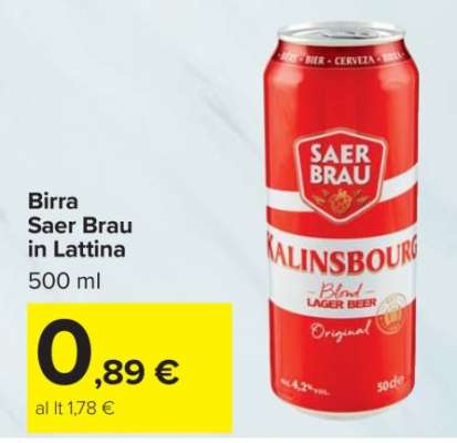 Birra Saer Brau in Lattina