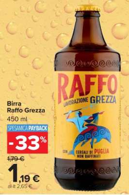 Birra Raffo grezza