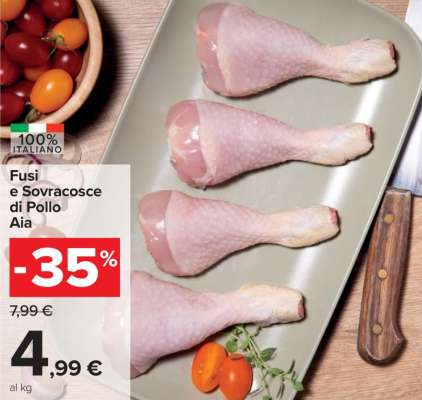 Fusi e Sovracosce di Pollo Aia