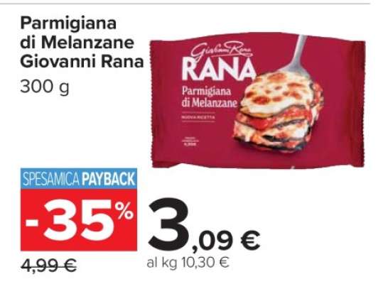 Parmigiana di Melanzane Giovanni Rana